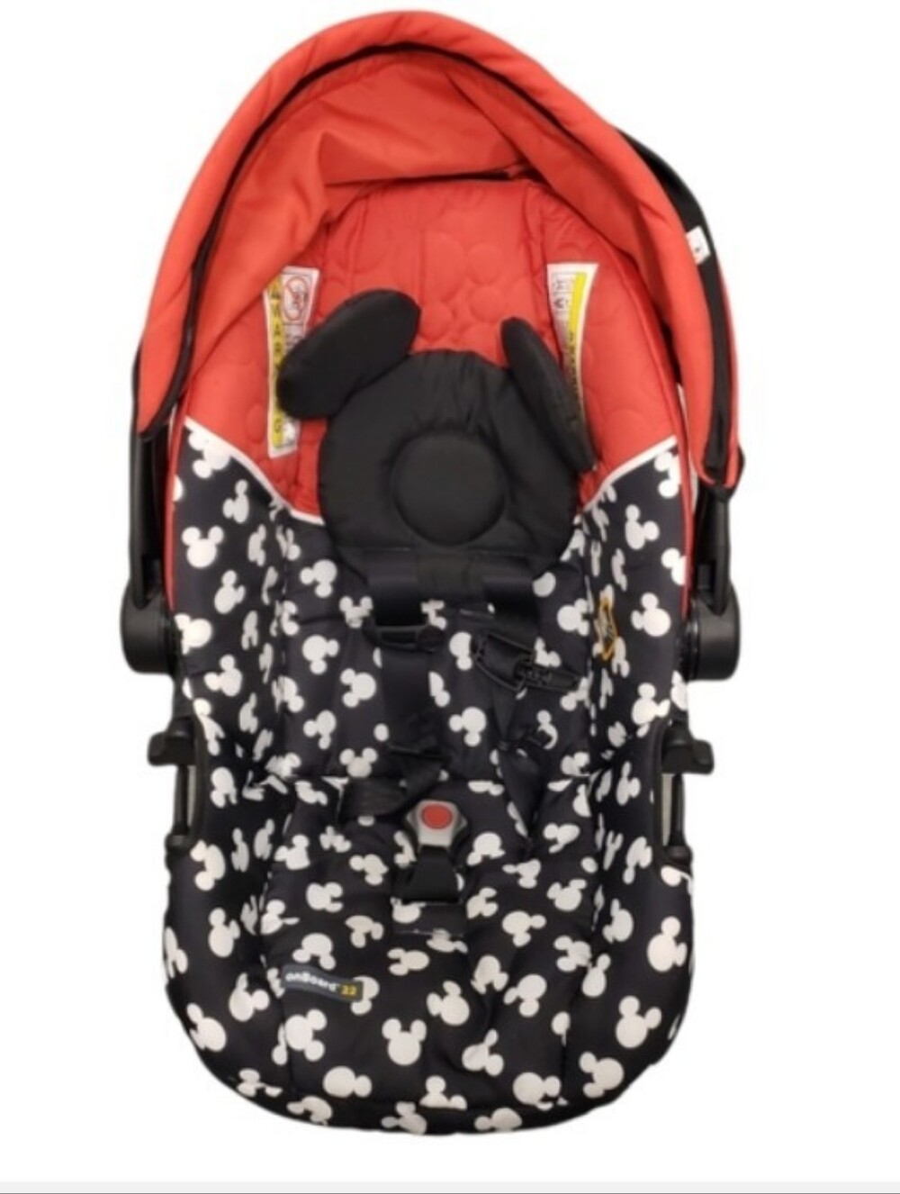 Disney Mickey Mouse Light n Comfy Luxe Infant Car Seat Mickey Crush Exp 2027